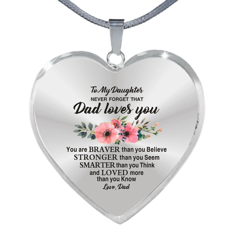 Forever Bond Daughter Necklace – A Gift She’ll Never Forget