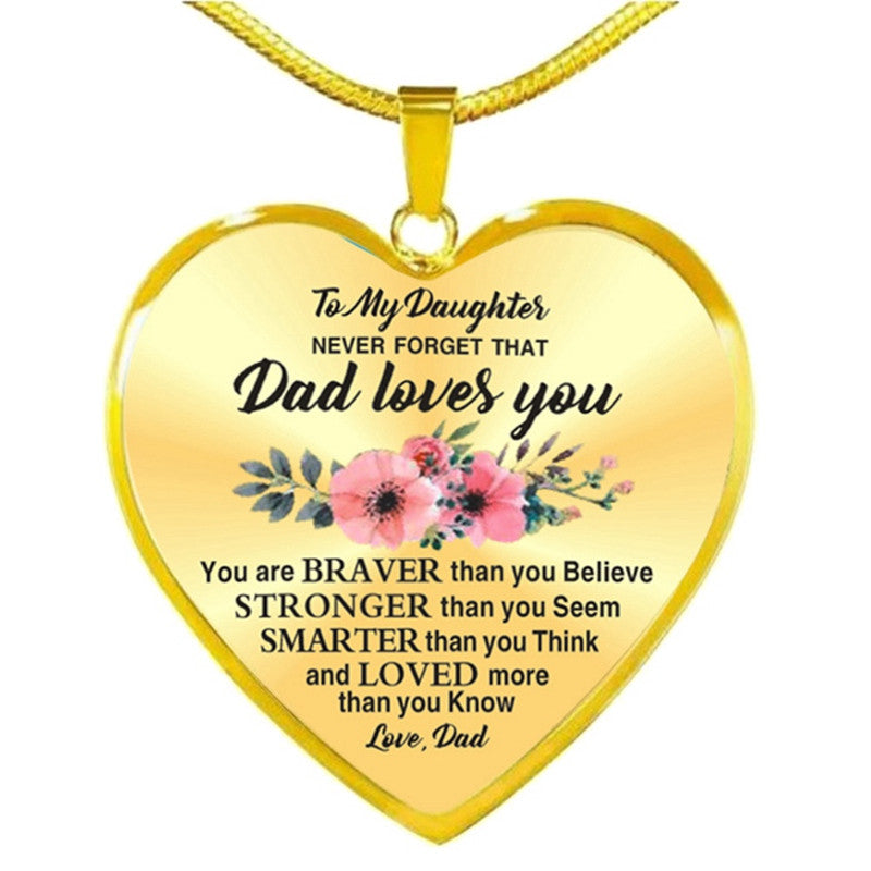 Forever Bond Daughter Necklace – A Gift She’ll Never Forget